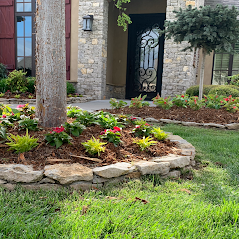Tulsa Lawn Care landscaping tulsa sprinker french drain 32