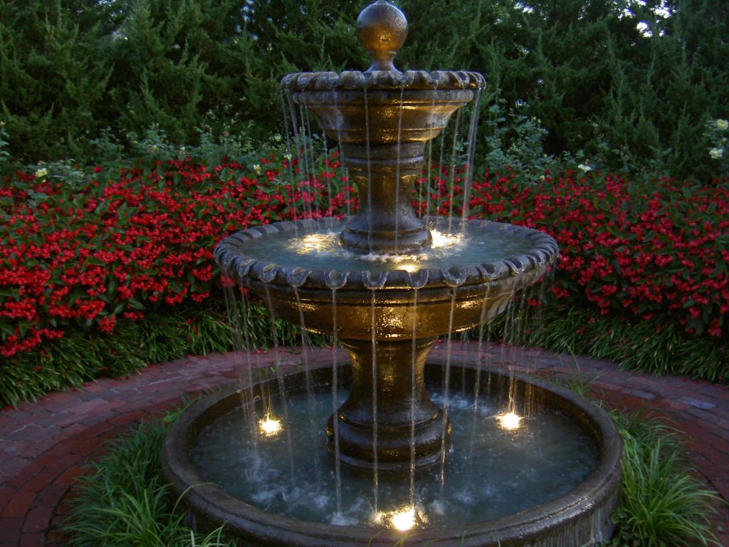 Tulsa Waterfalls Fountains Bubbling Rocks 2