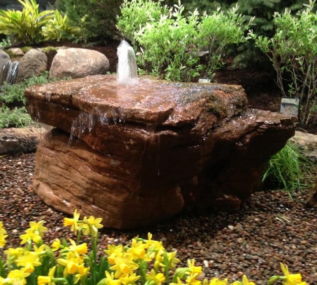 Tulsa Lawn Care landscaping tulsa sprinker french drain fountain 4