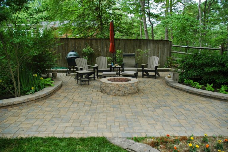 Tulsa Lawn Care landscaping tulsa sprinker french drain fire pit pavers